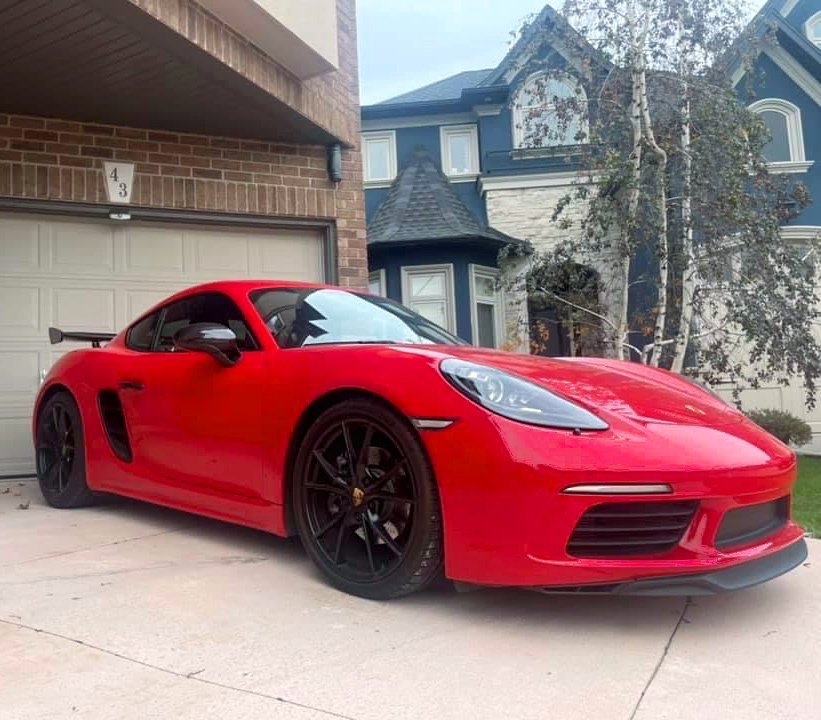 Amj様718専用 Porsche 718 Cayman & Boxster Front Lip Spoiler — Emc2design